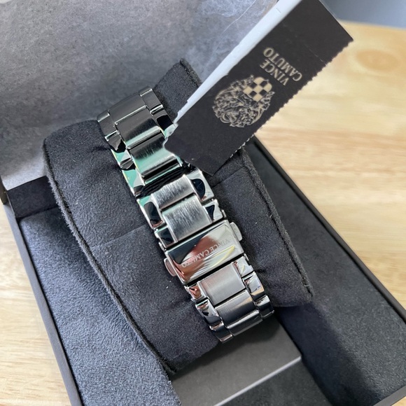 Brand New Vince Camuto Men’s Silver Bracelet Watch – New in Box w/ Tag - Picture 3 of 5